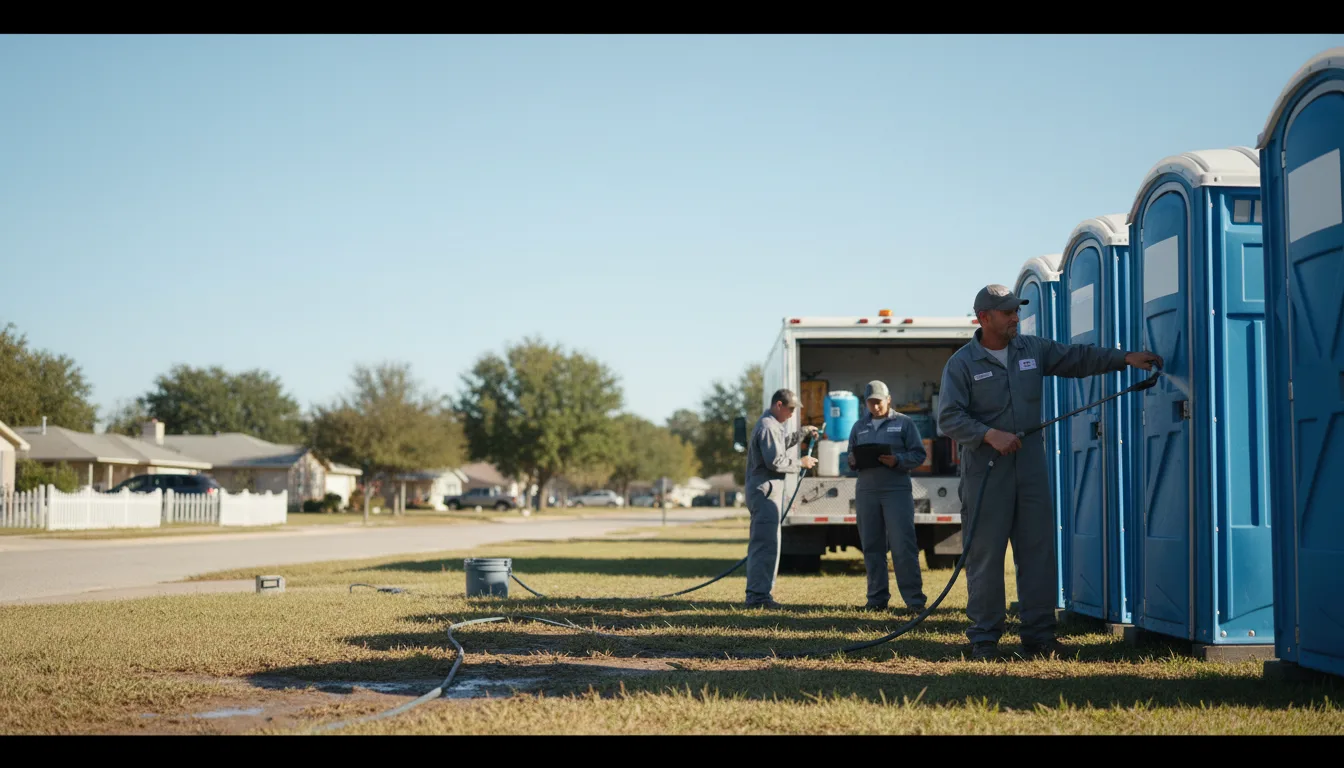 Long-Term Portable Toilet Rental in Waresboro, GA near me